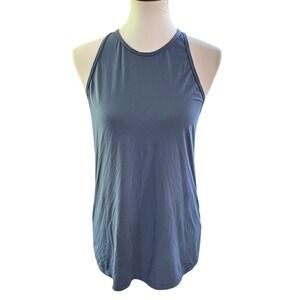 Zella Womens Athletic Tank Top‎ Sleeveless Racerback Gray Activewear
